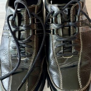 Men’s Rockport XCS Black Dress Sneakers. Size: 10.